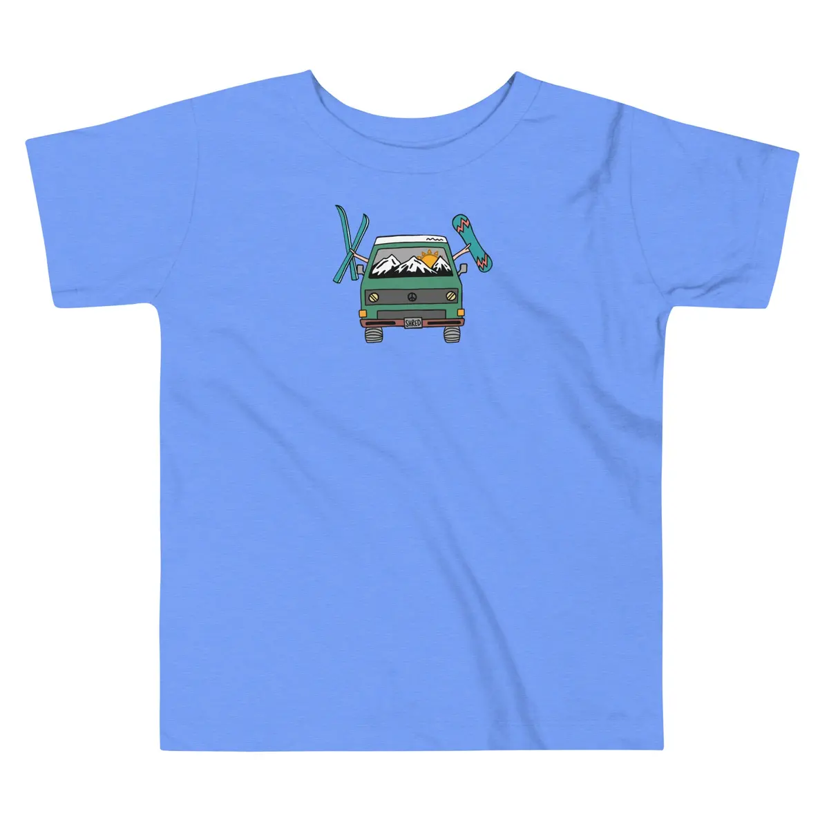 Shred Van Kids Graphic T-Shirt - Image 3