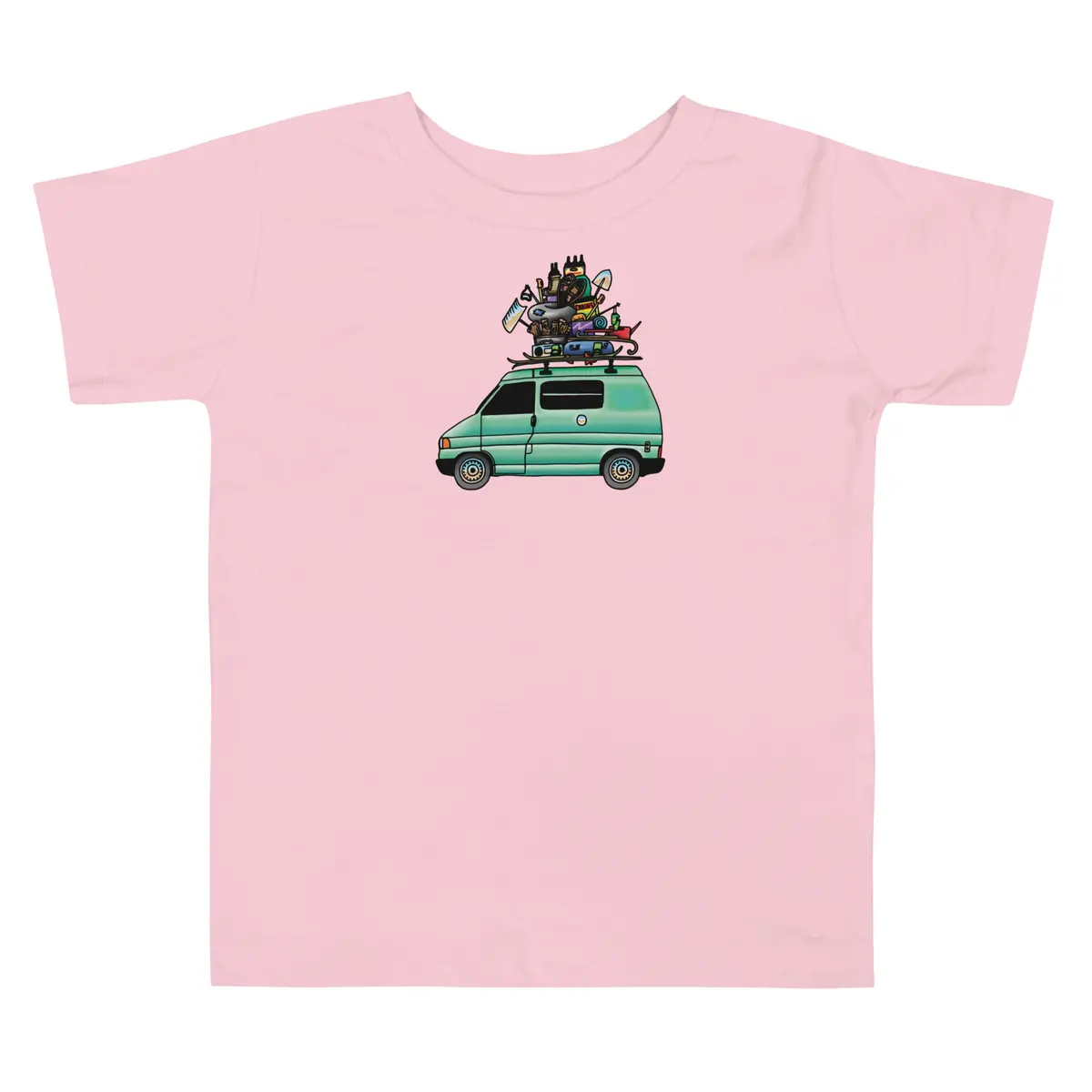 Fun Eurovan-Themed Toddler T-Shirt