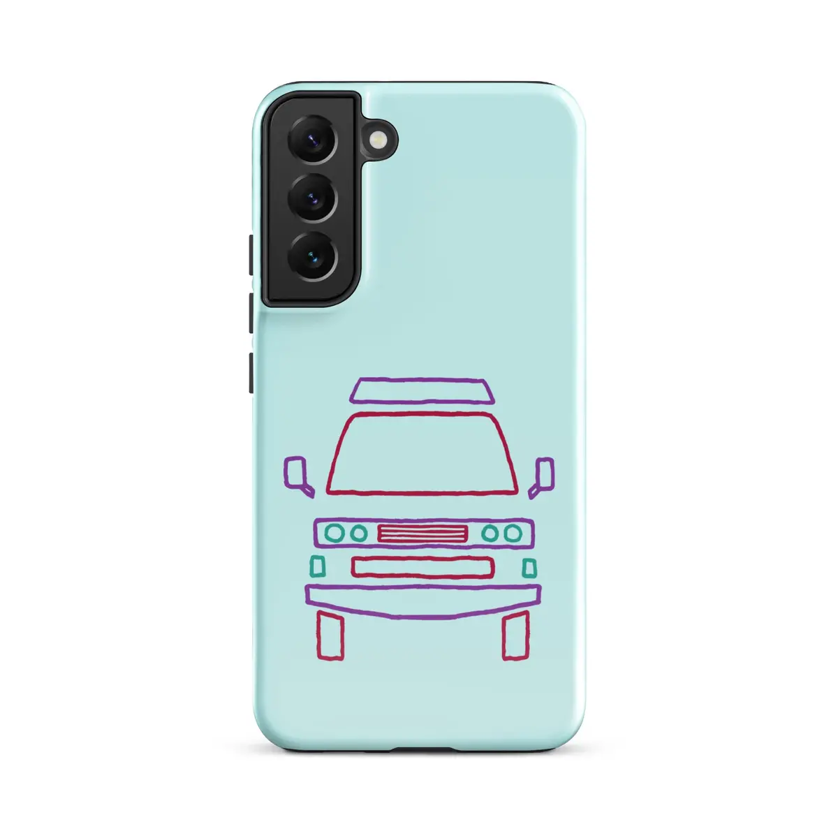 Friendly Face Tough Case For Samsung® 25