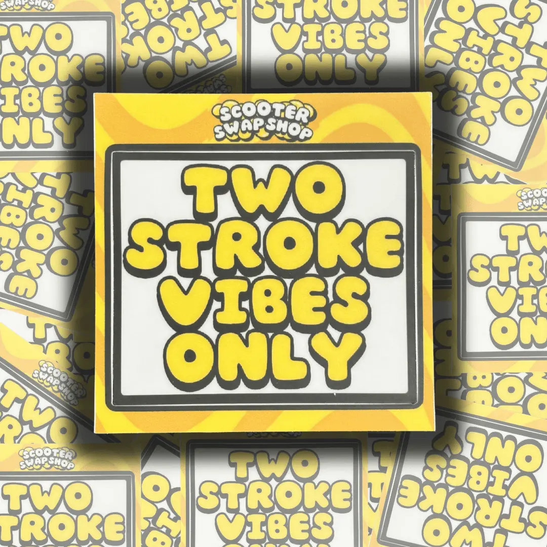 Two Stroke Vibes Only Sticker 1