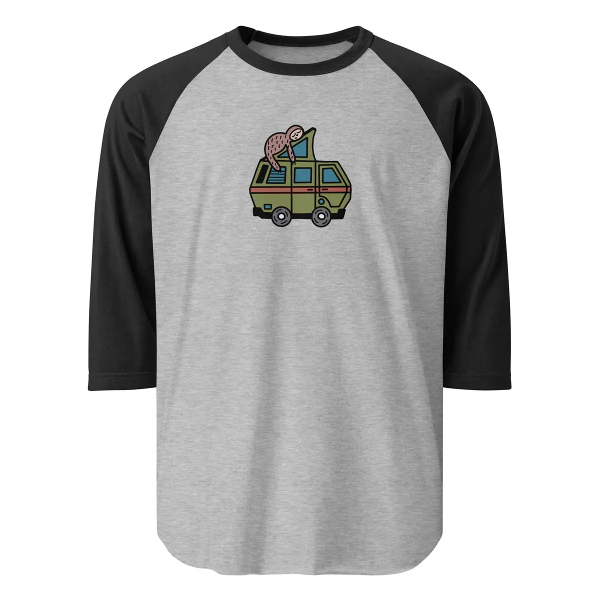 Stewie Sloth Raglan T-Shirt