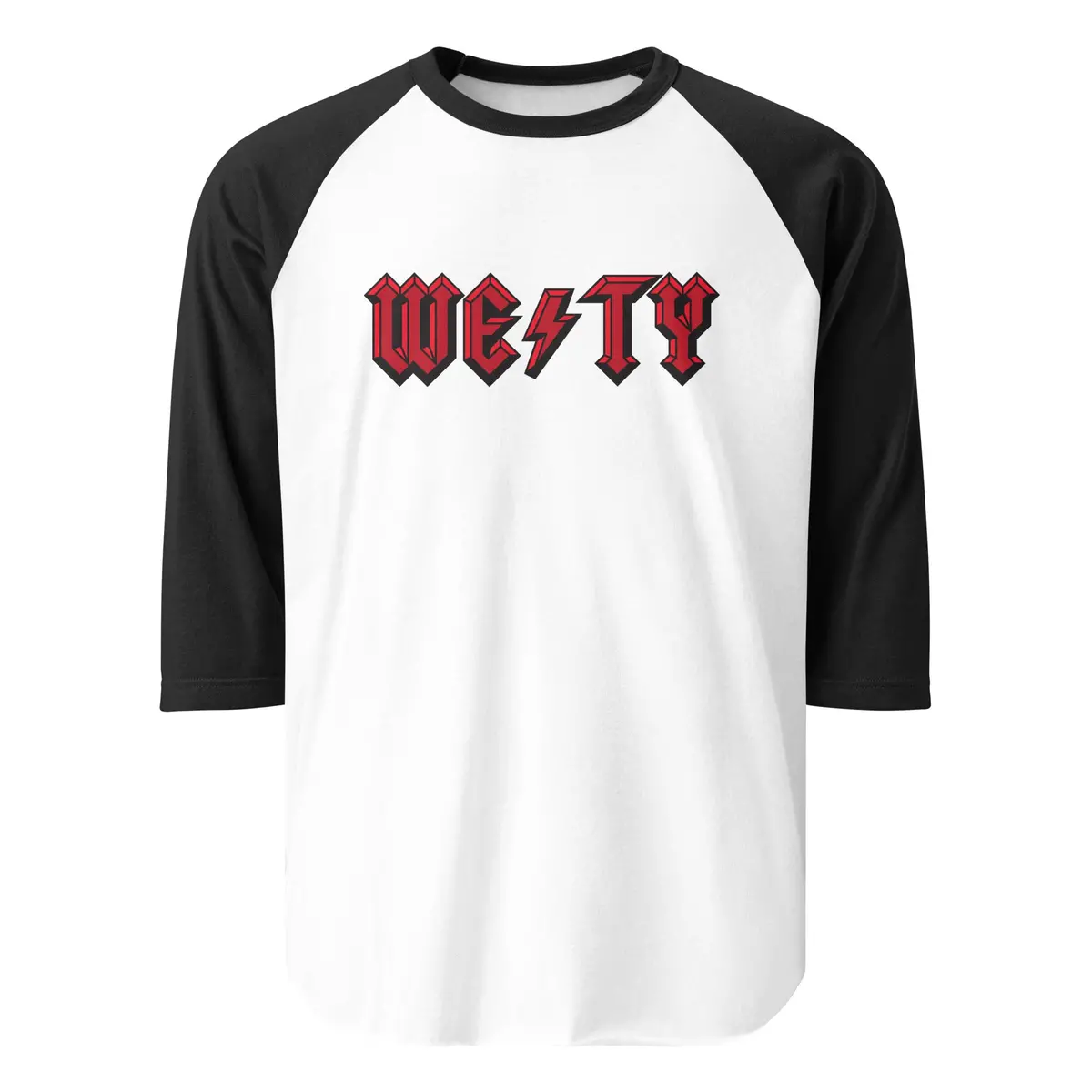 Westy Raglan T-Shirt with High-Voltage Graphic