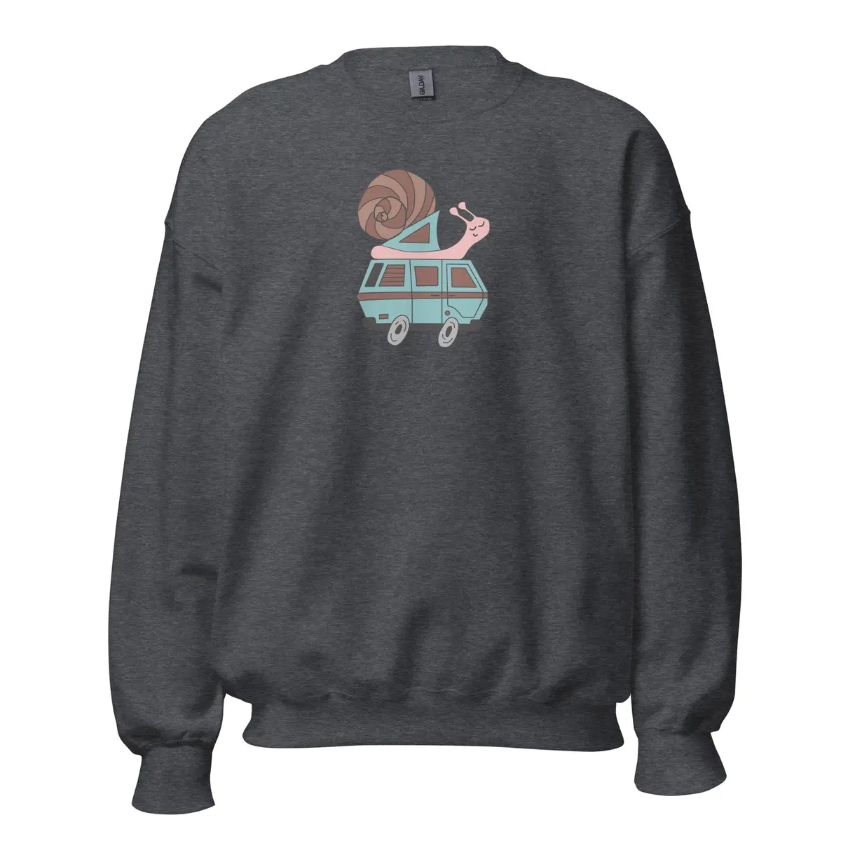 Sally Snail Soft-Fleece Unisex Sweatshirt - Image 3