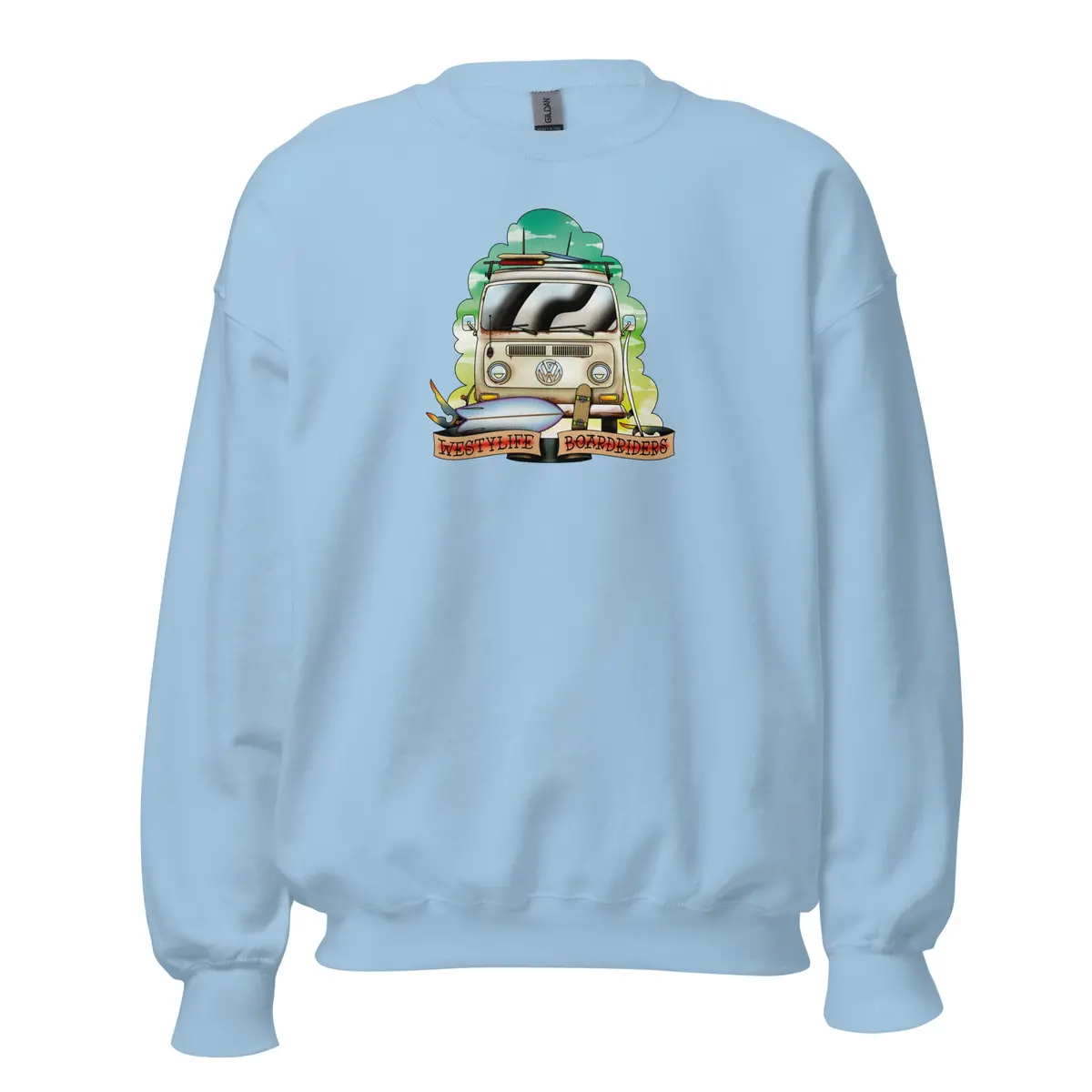 Westy Life Boardriders Bus Face Pullover Hoodie