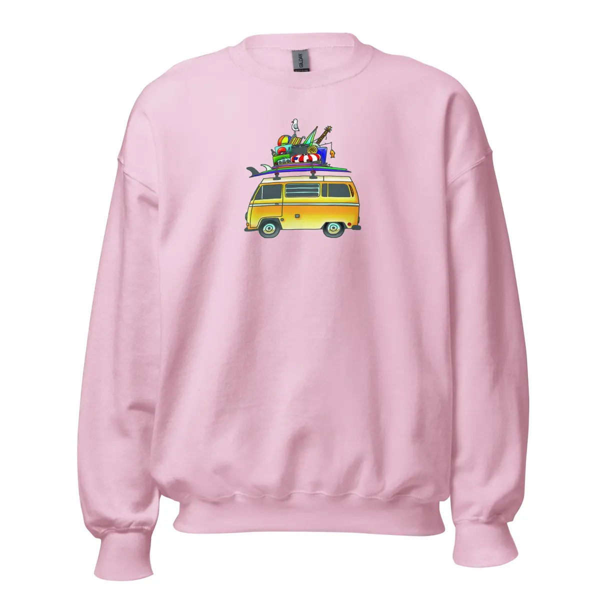 Rad Bus Classic Unisex Hooded Sweatshirt - Image 10