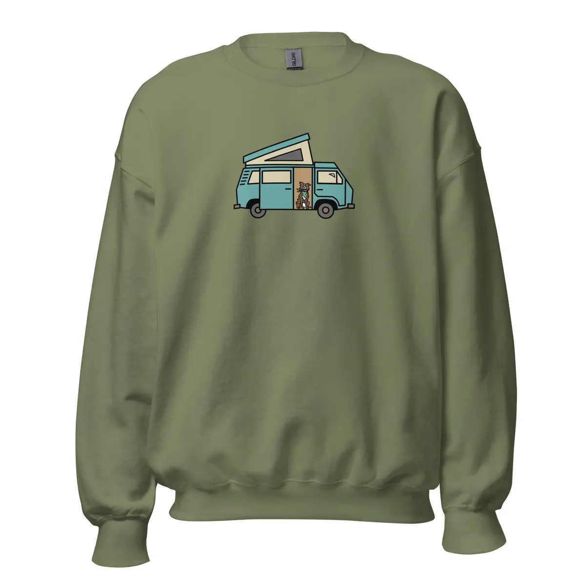 Van Life Dog Unisex Sweatshirt - Image 7