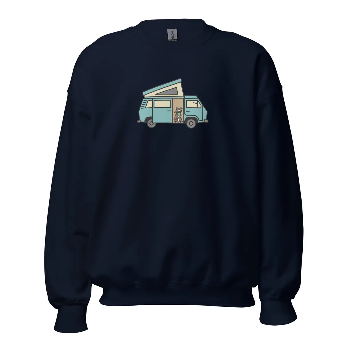 Dog In Van Unisex Sweatshirt 9