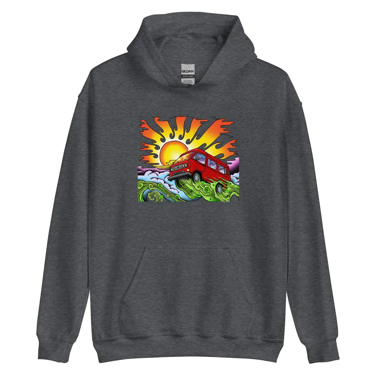 Van and Sun Unisex Hoodie - Image 4