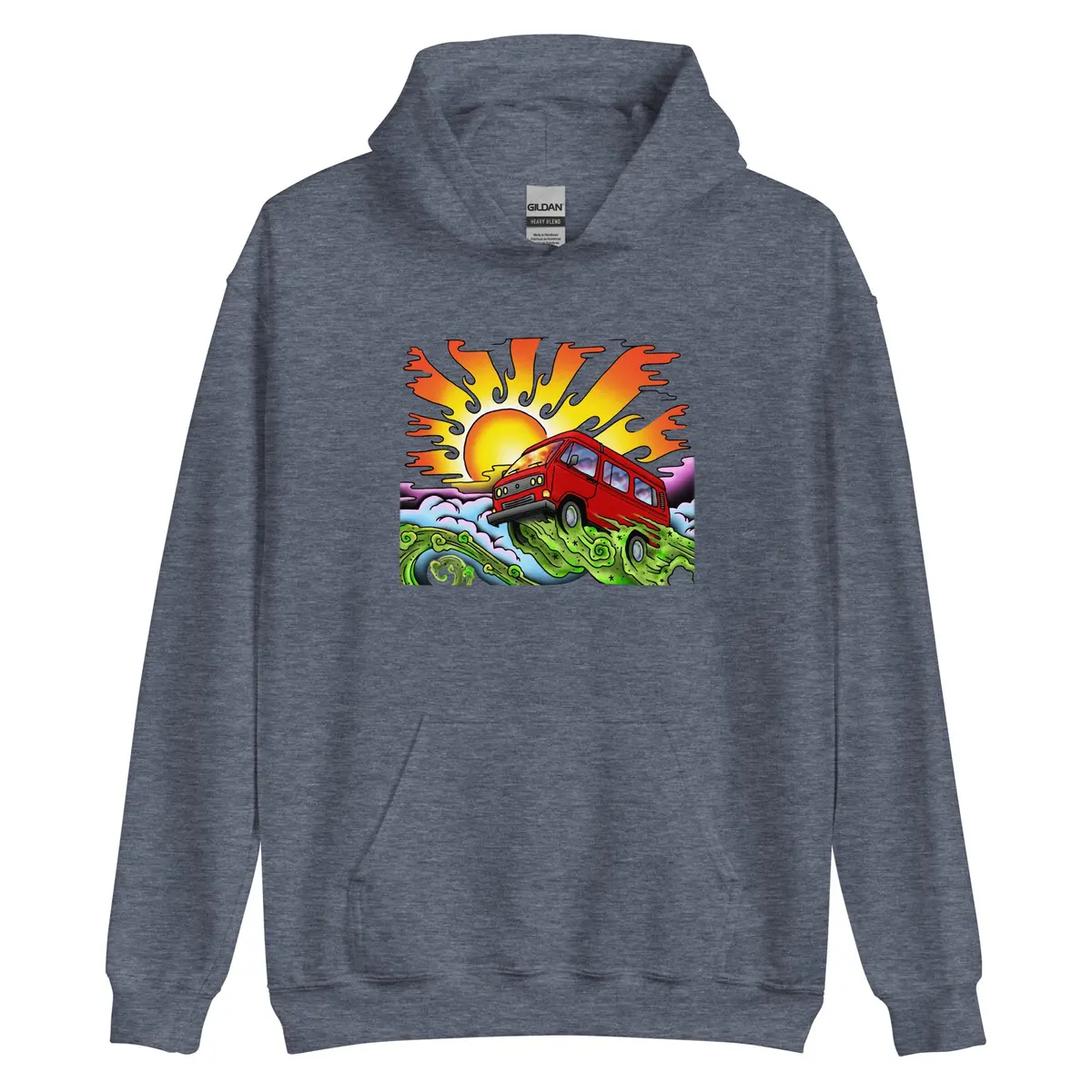 Van and Sun Unisex Hoodie - Image 6
