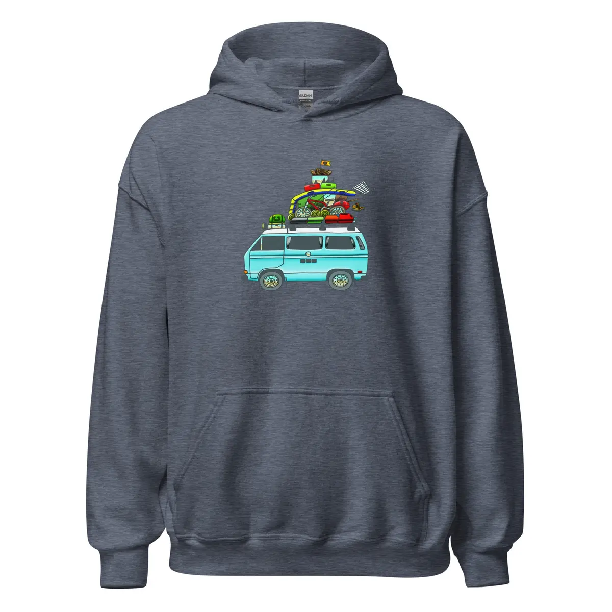 Rad Vanagon Classic Unisex Pullover Hoodie