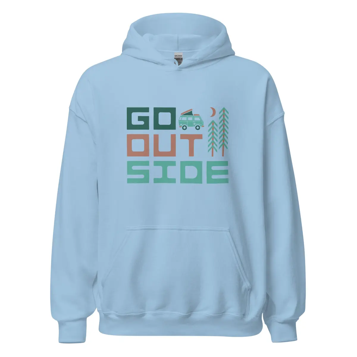 Go Outside Unisex Hoodie 11