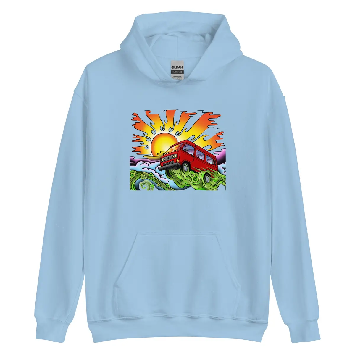 Van and Sun Unisex Hoodie - Image 9