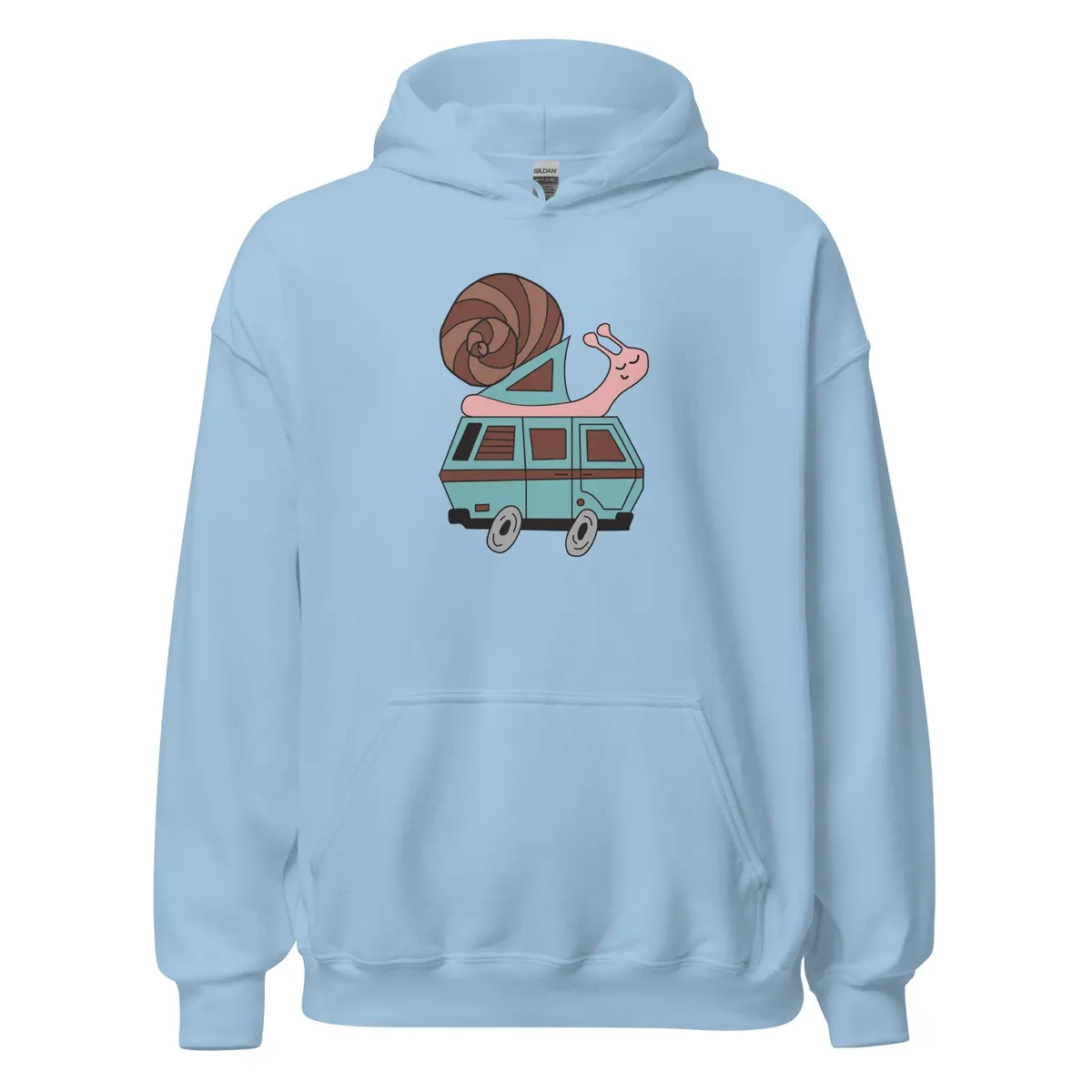 Sally Snail Casual Unisex Pullover Hoodie - Image 8