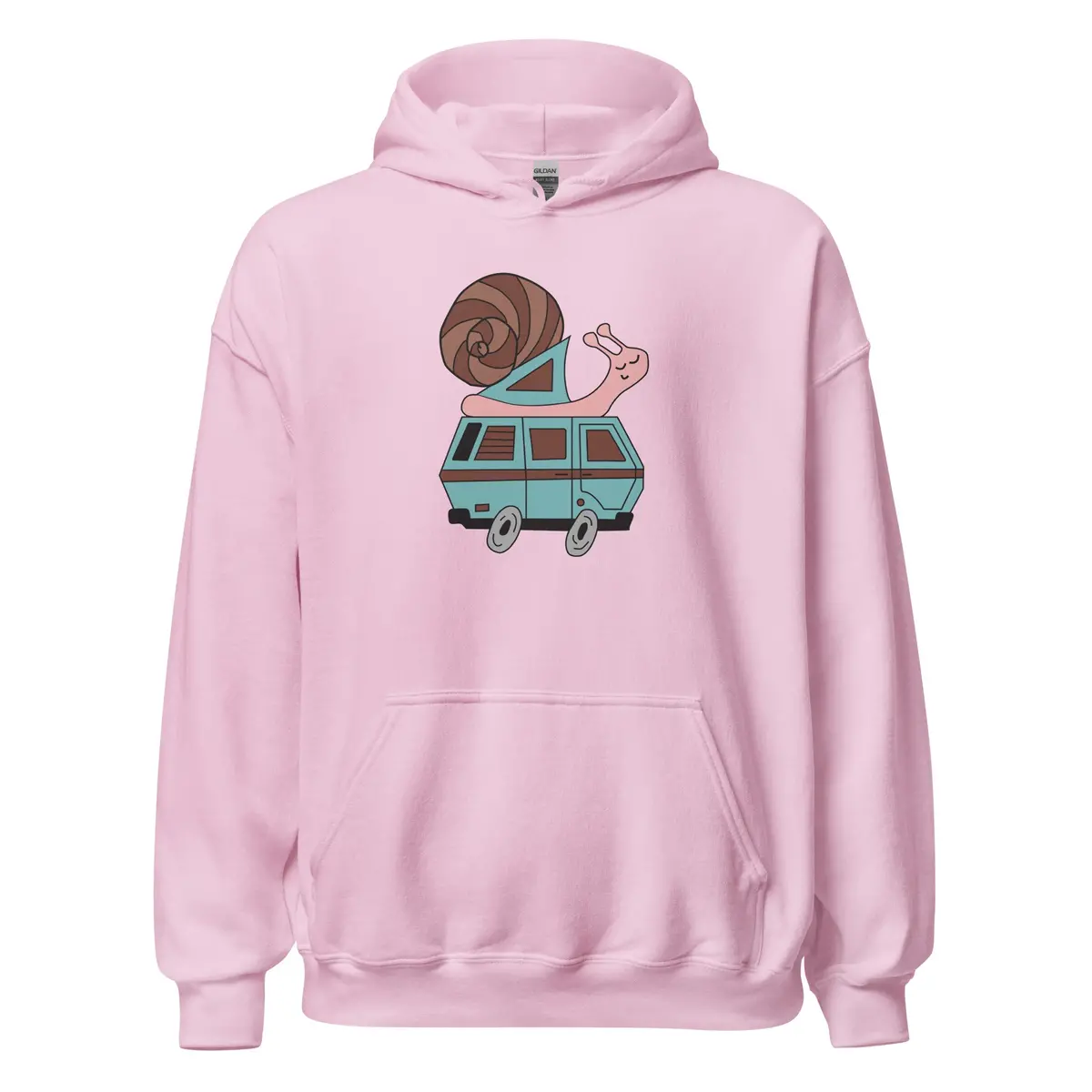 Sally Snail Casual Unisex Pullover Hoodie - Image 10