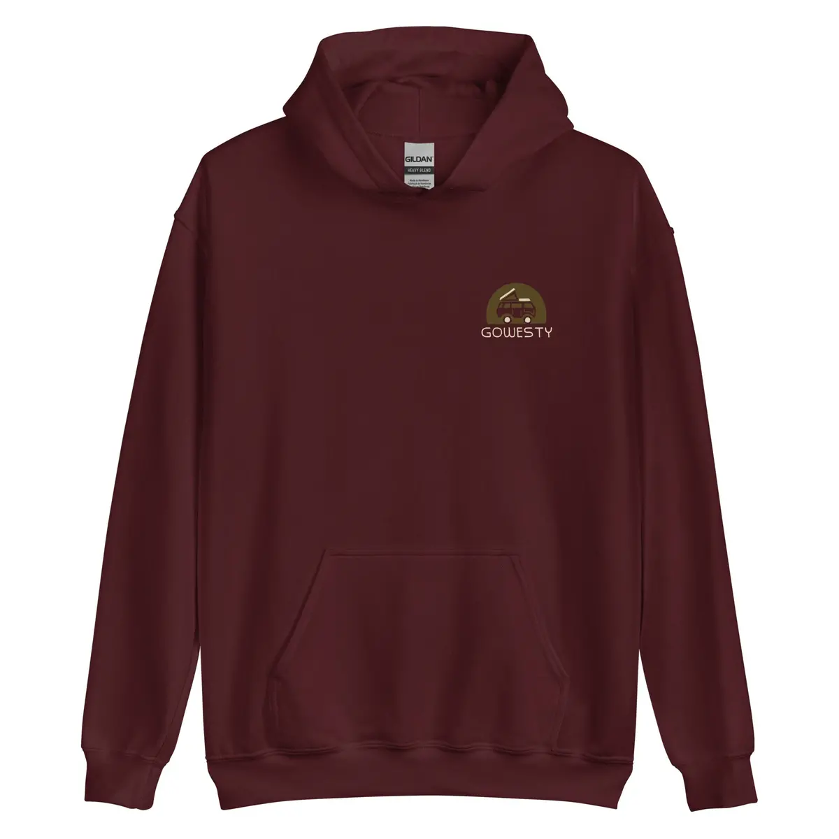 Golden State Westy Casual Unisex Pullover Hoodie