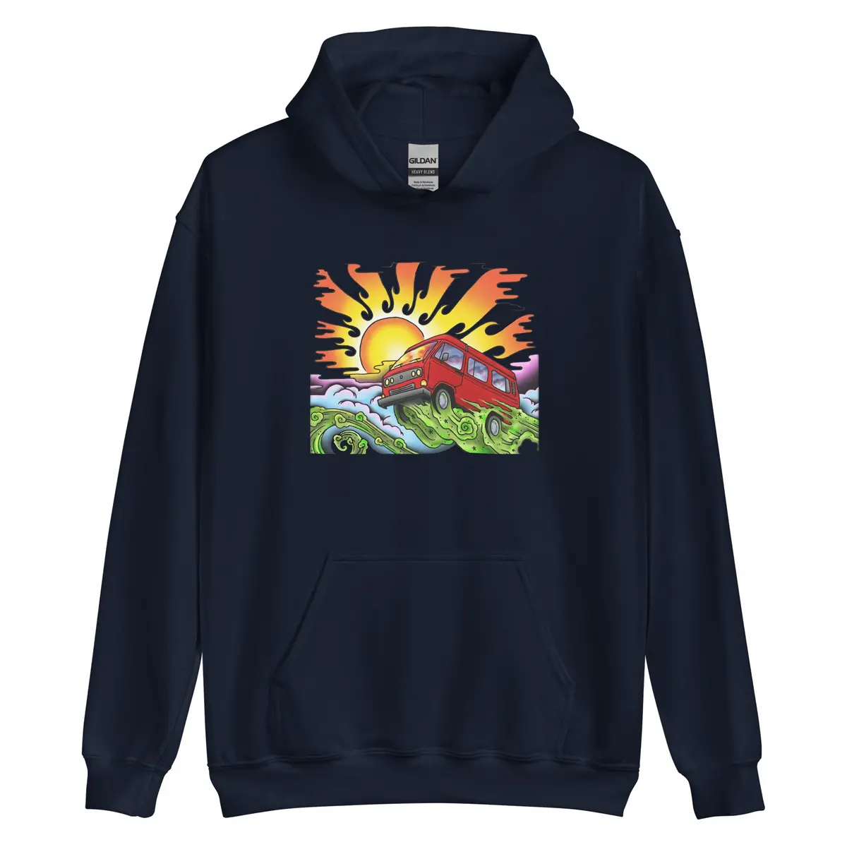 Van and Sun Unisex Hoodie - Image 3