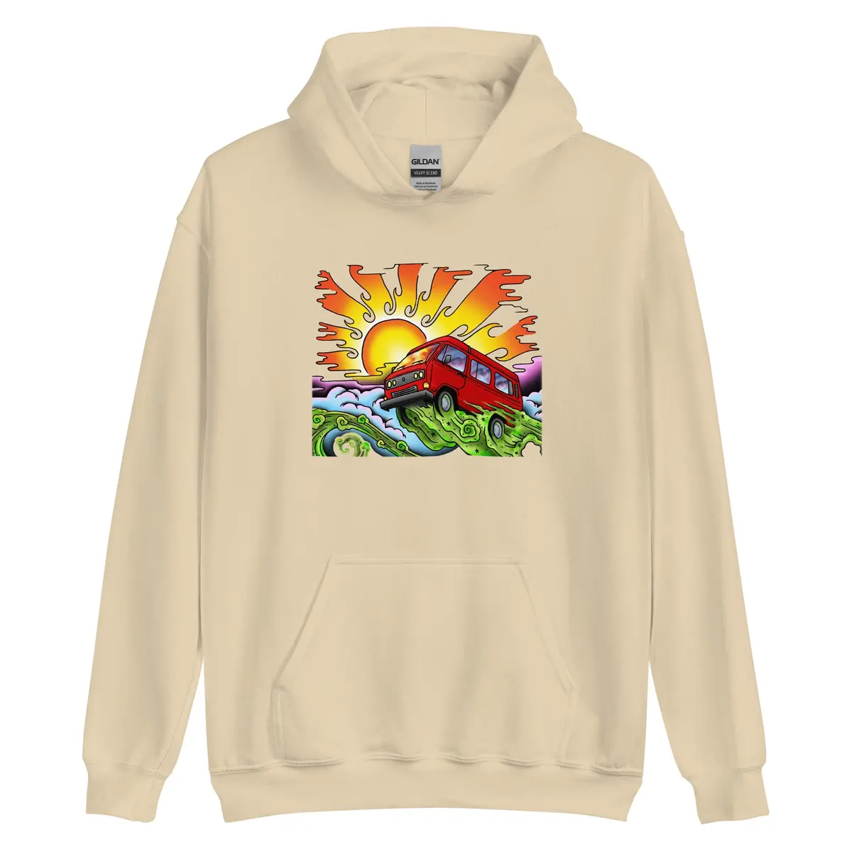 Van and Sun Unisex Hoodie - Image 10