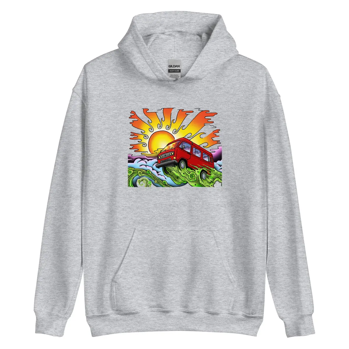 Van and Sun Unisex Hoodie - Image 8