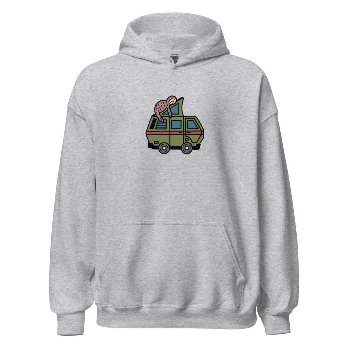 Stewie Sloth Hoodie – Soft Unisex Sweatshirt - Image 6