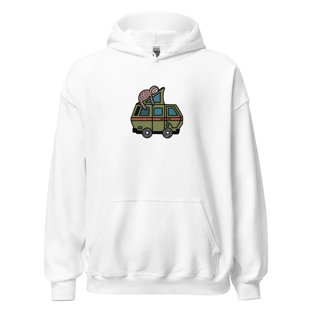 Stewie Sloth Hoodie – Soft Unisex Sweatshirt - Image 8