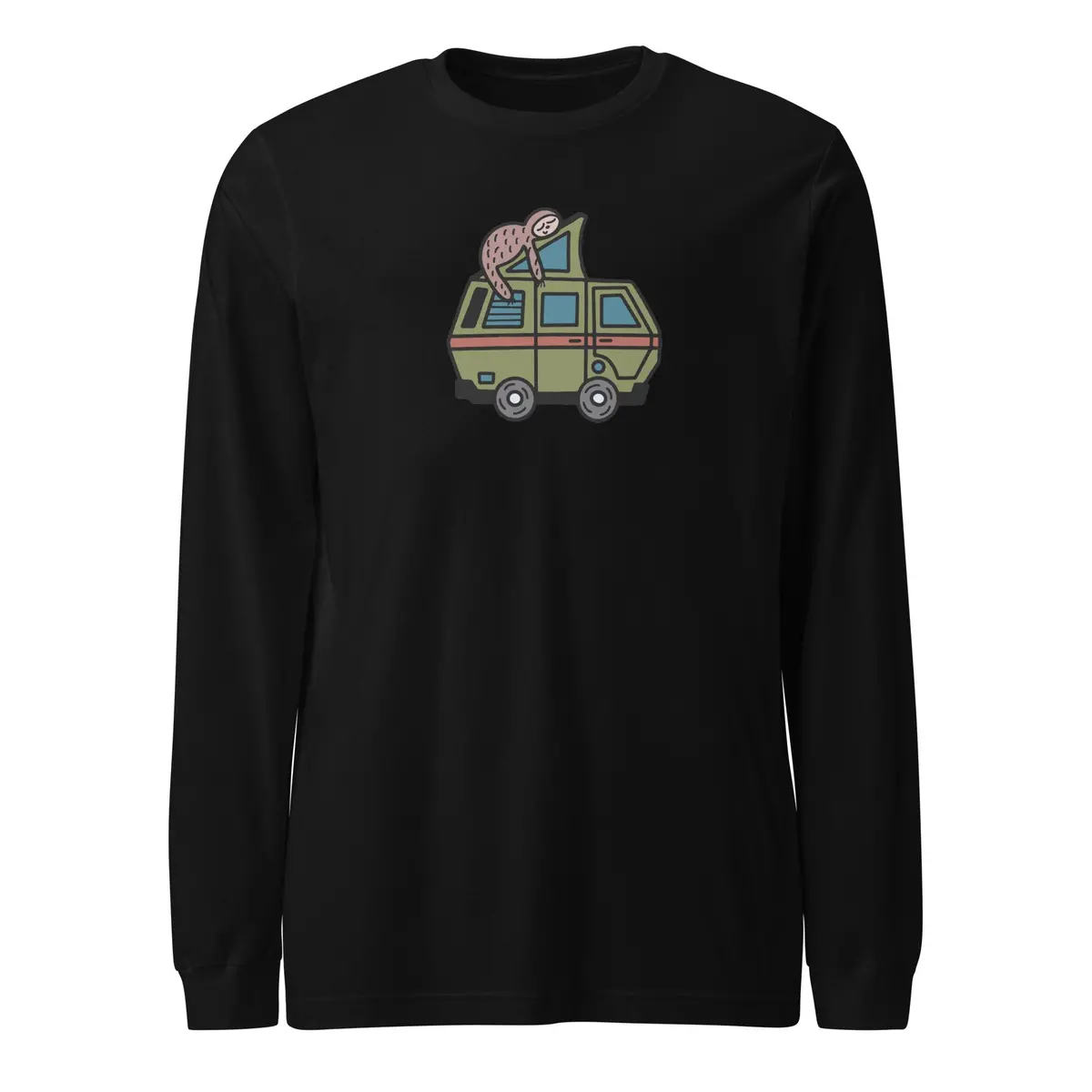 Stewie Sloth Long Sleeve T-Shirt 7