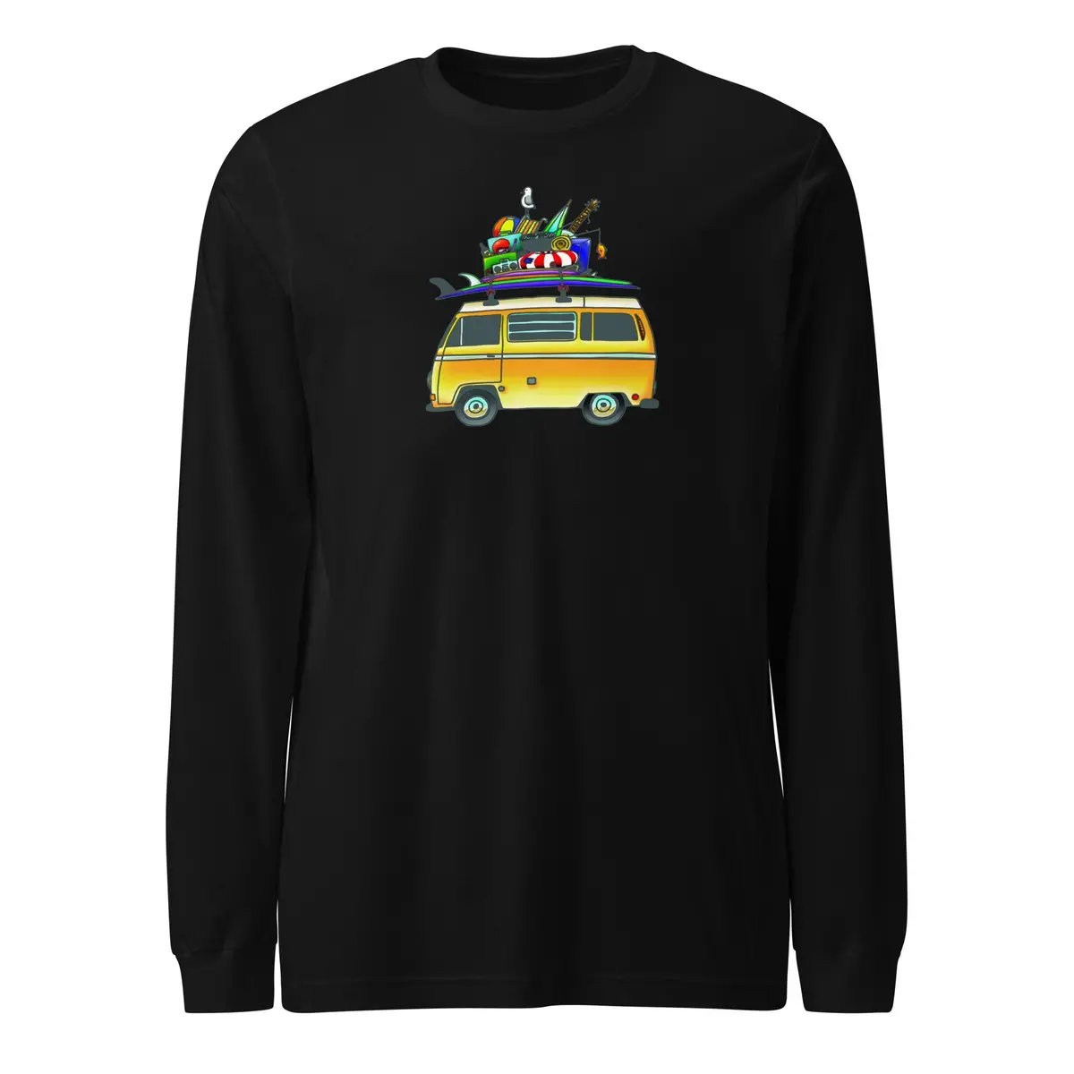 Rad Bus Long Sleeve T-Shirt 7
