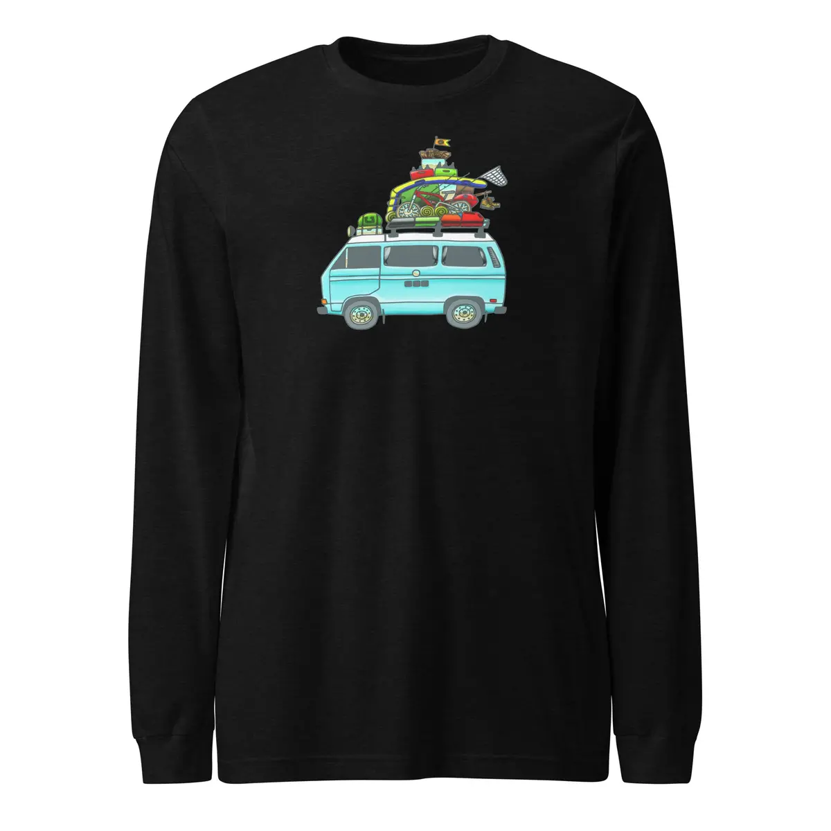 Rad Vanagon Long Sleeve T-Shirt 1