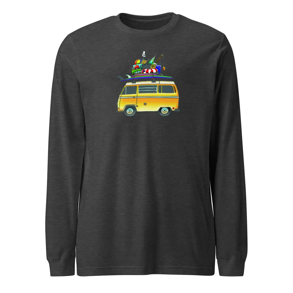 Rad Bus Premium Long Sleeve Cotton T-Shirt - Image 5