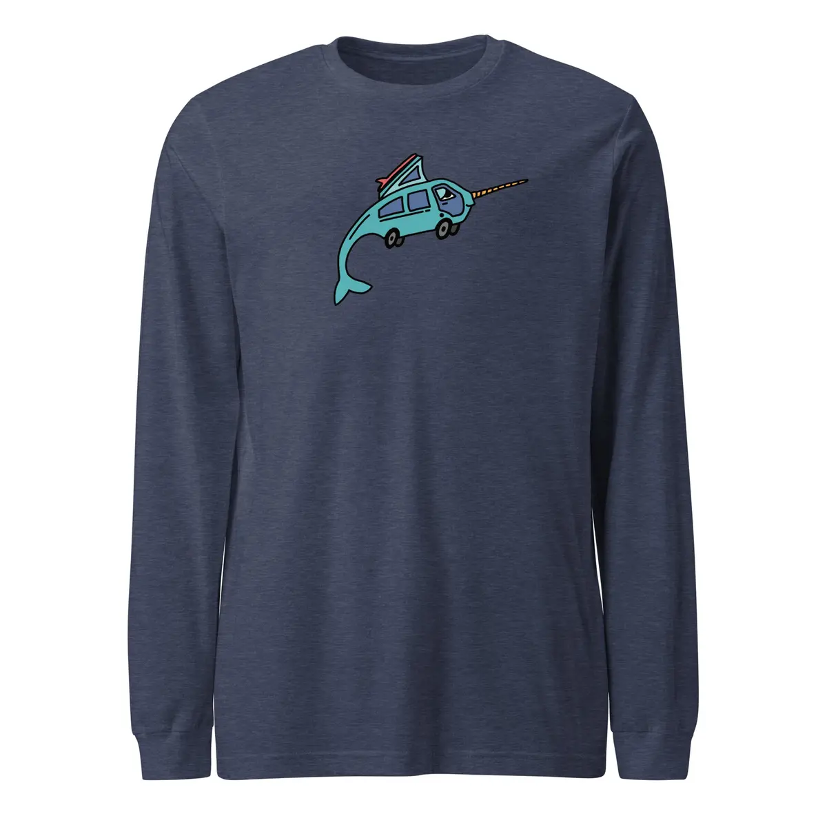 Eco-Friendly Narwhal Ned Long Sleeve T-Shirt
