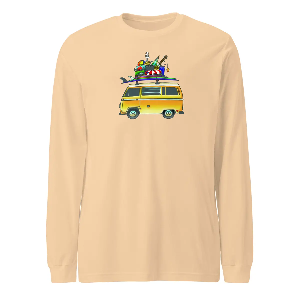 Rad Bus Long Sleeve T-Shirt 11
