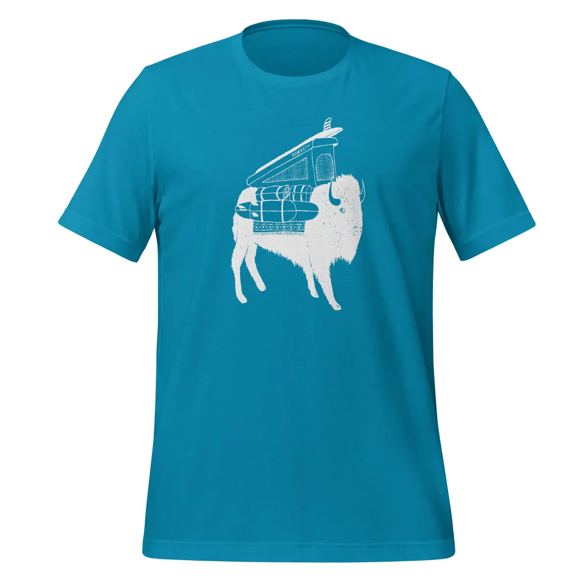 Vintage-Inspired Buffalo Westy Vanimal Graphic Tee