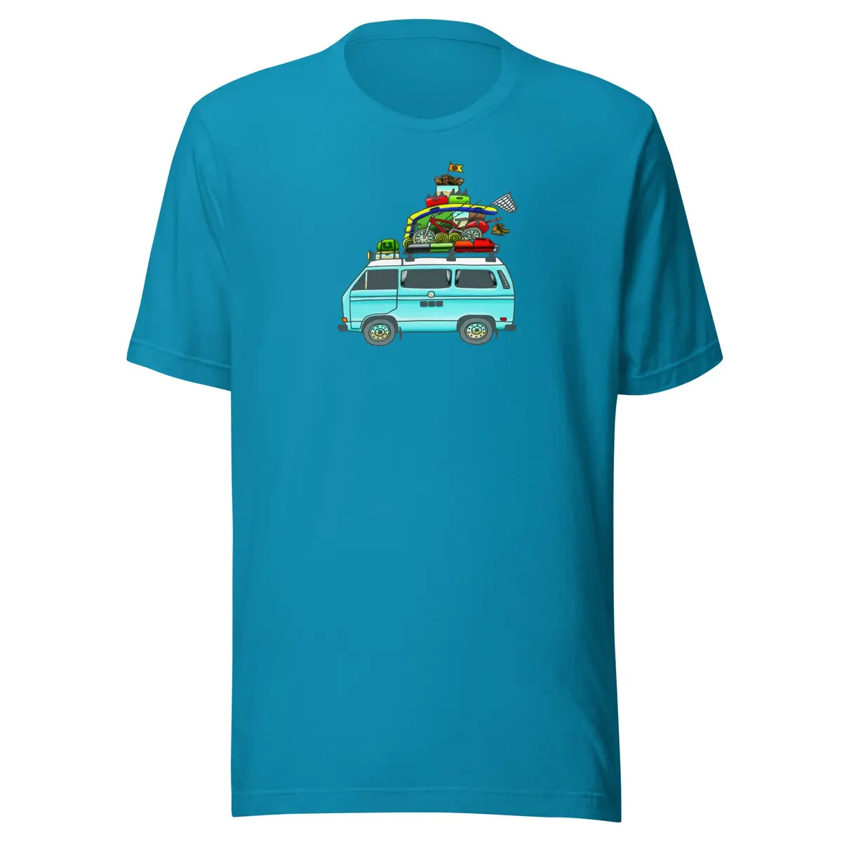 Vintage-Inspired Volkswagen Vanagon Graphic Tee - Image 5