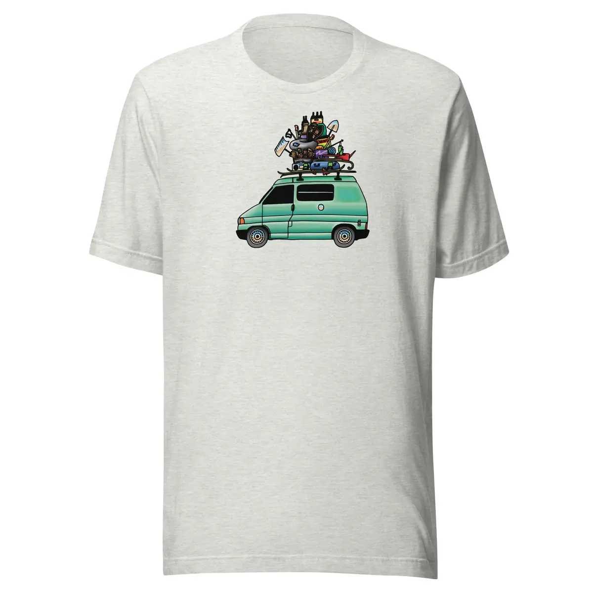 Rad Eurovan Vintage-Style T-Shirt - Image 9