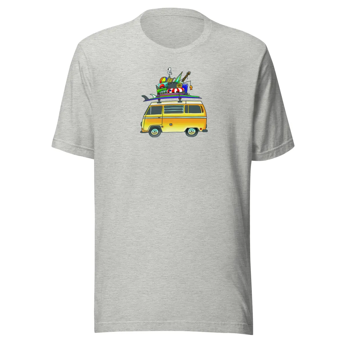 Vintage-Inspired Rad Bus Graphic Tee - Image 4
