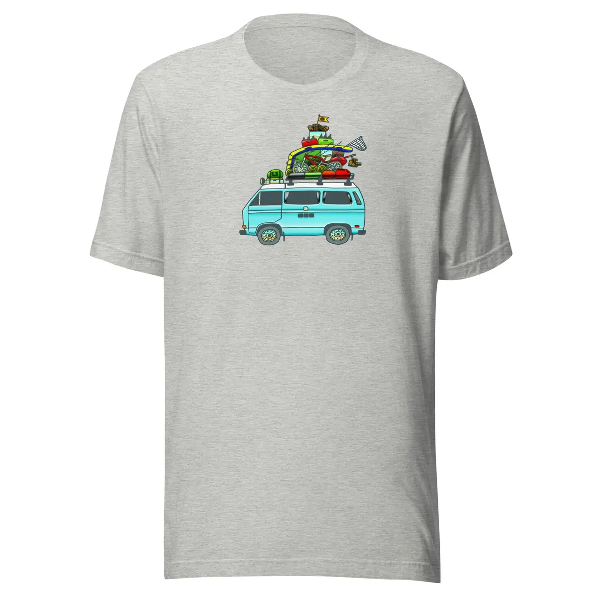 Vintage-Inspired Volkswagen Vanagon Graphic Tee - Image 3