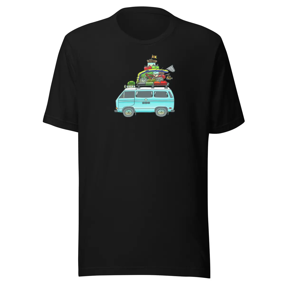 Vintage-Inspired Volkswagen Vanagon Graphic Tee - Image 3
