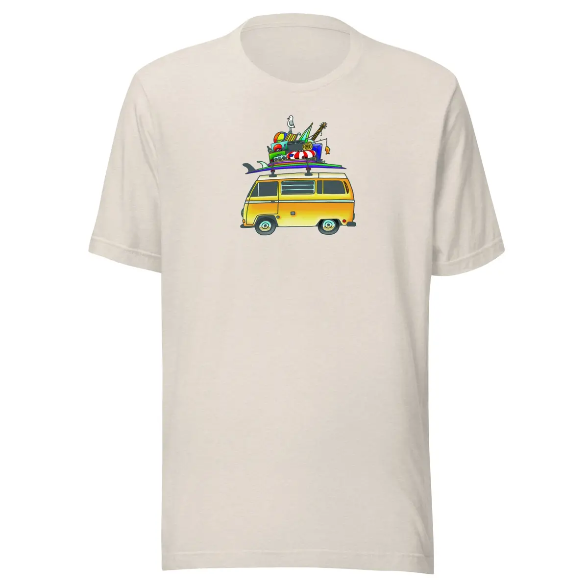 Vintage-Inspired Rad Bus Graphic Tee - Image 7