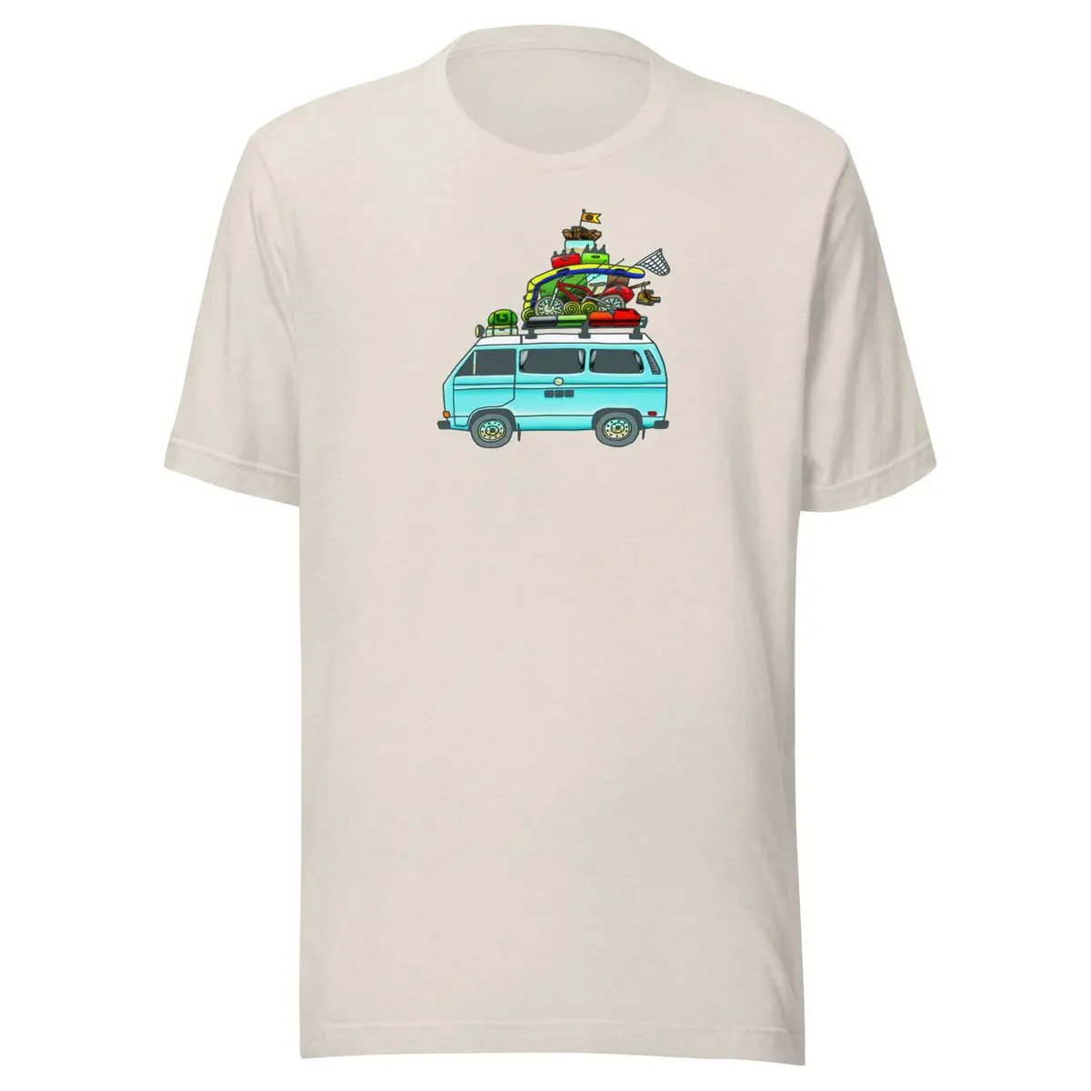 Vintage-Inspired Volkswagen Vanagon Graphic Tee - Image 6