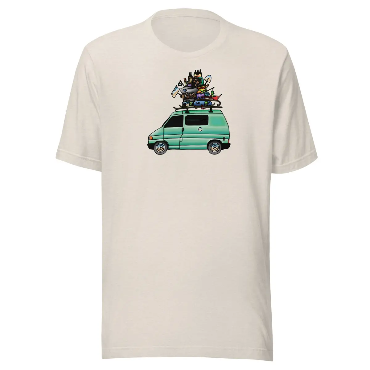 Rad Eurovan Vintage-Style T-Shirt - Image 5