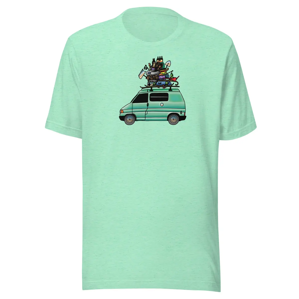 Rad Eurovan Vintage-Style T-Shirt - Image 7
