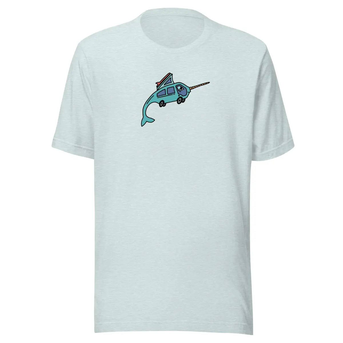 Fun Narwhal Ned Graphic Tee