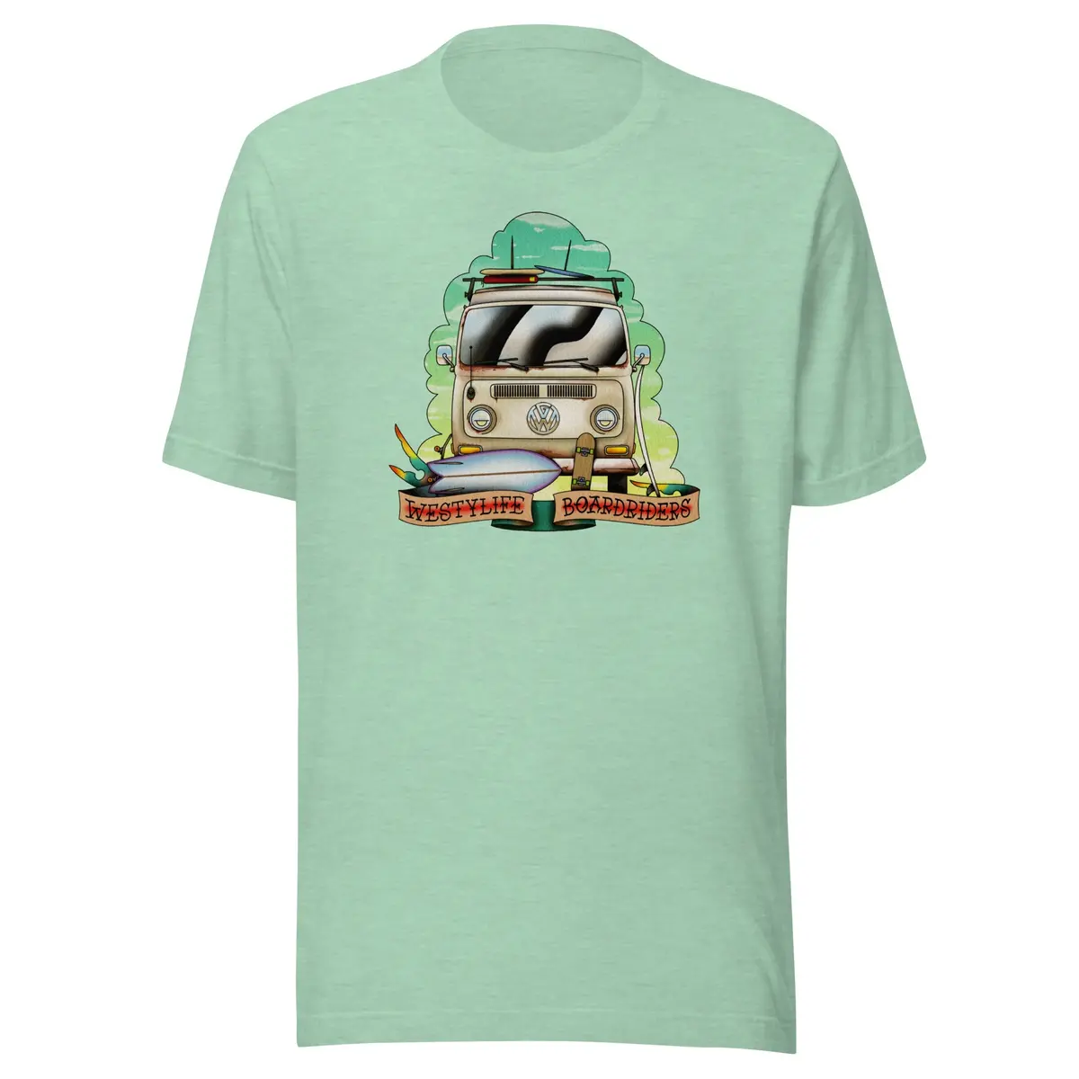 Westy Life Boardriders Vintage Bus Graphic T-Shirt