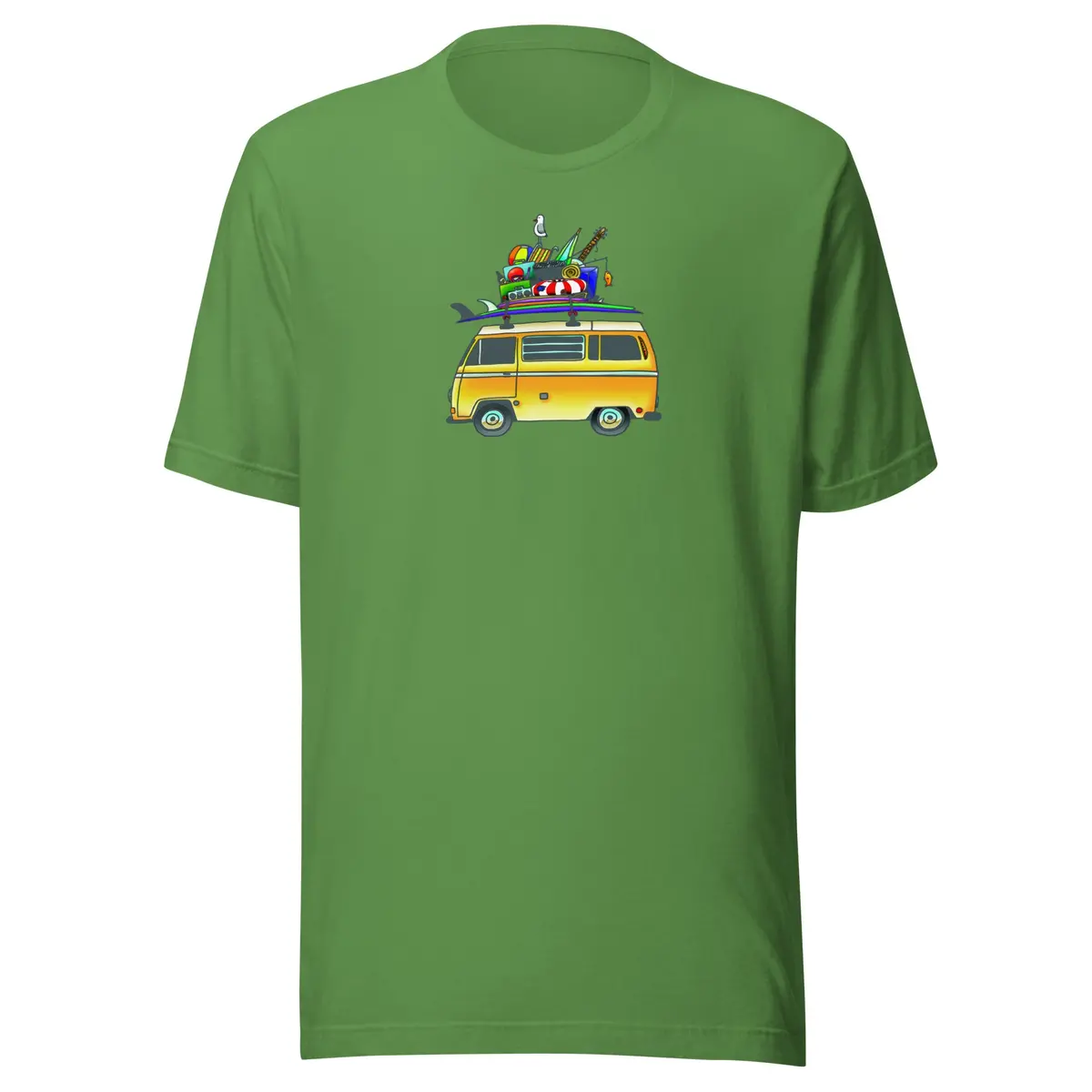 Vintage-Inspired Rad Bus Graphic T-Shirt