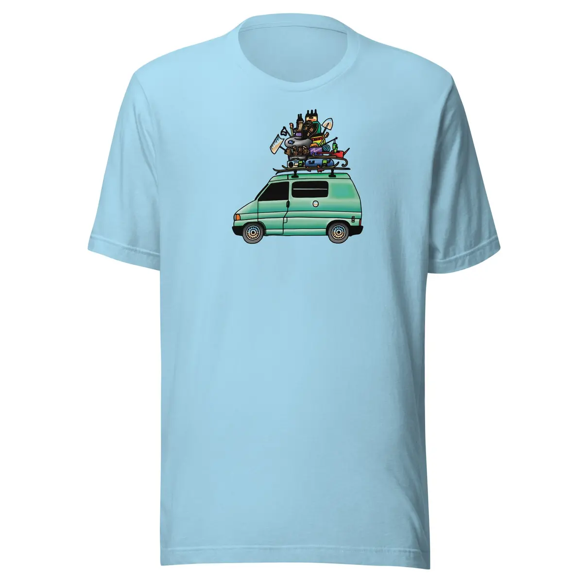 Rad Eurovan Vintage-Style T-Shirt - Image 3
