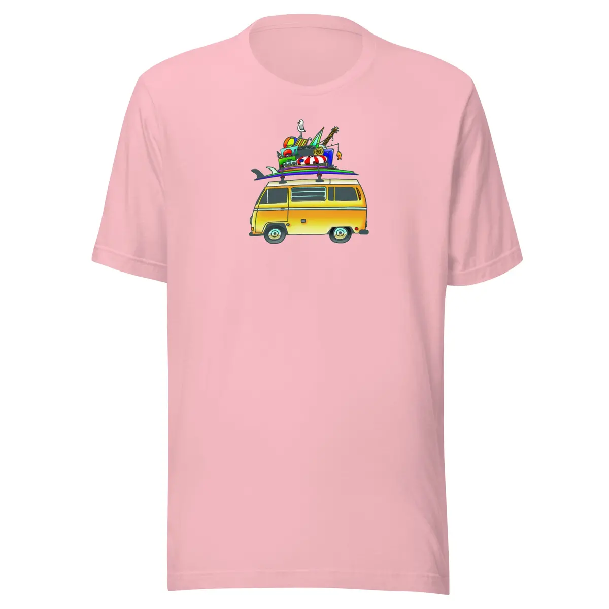 Vintage-Inspired Rad Bus Graphic Tee - Image 3