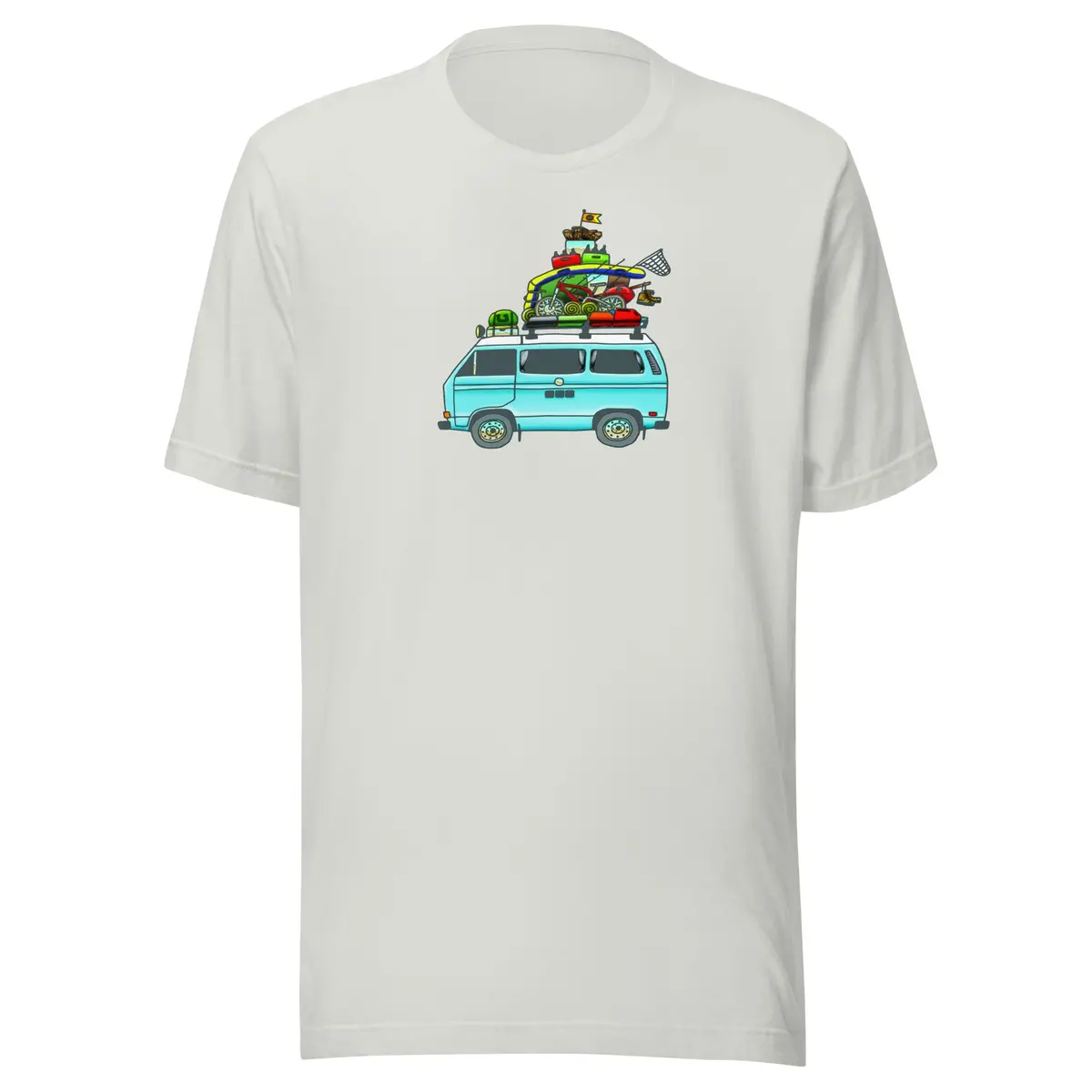 Vintage-Inspired Volkswagen Vanagon Graphic Tee - Image 8