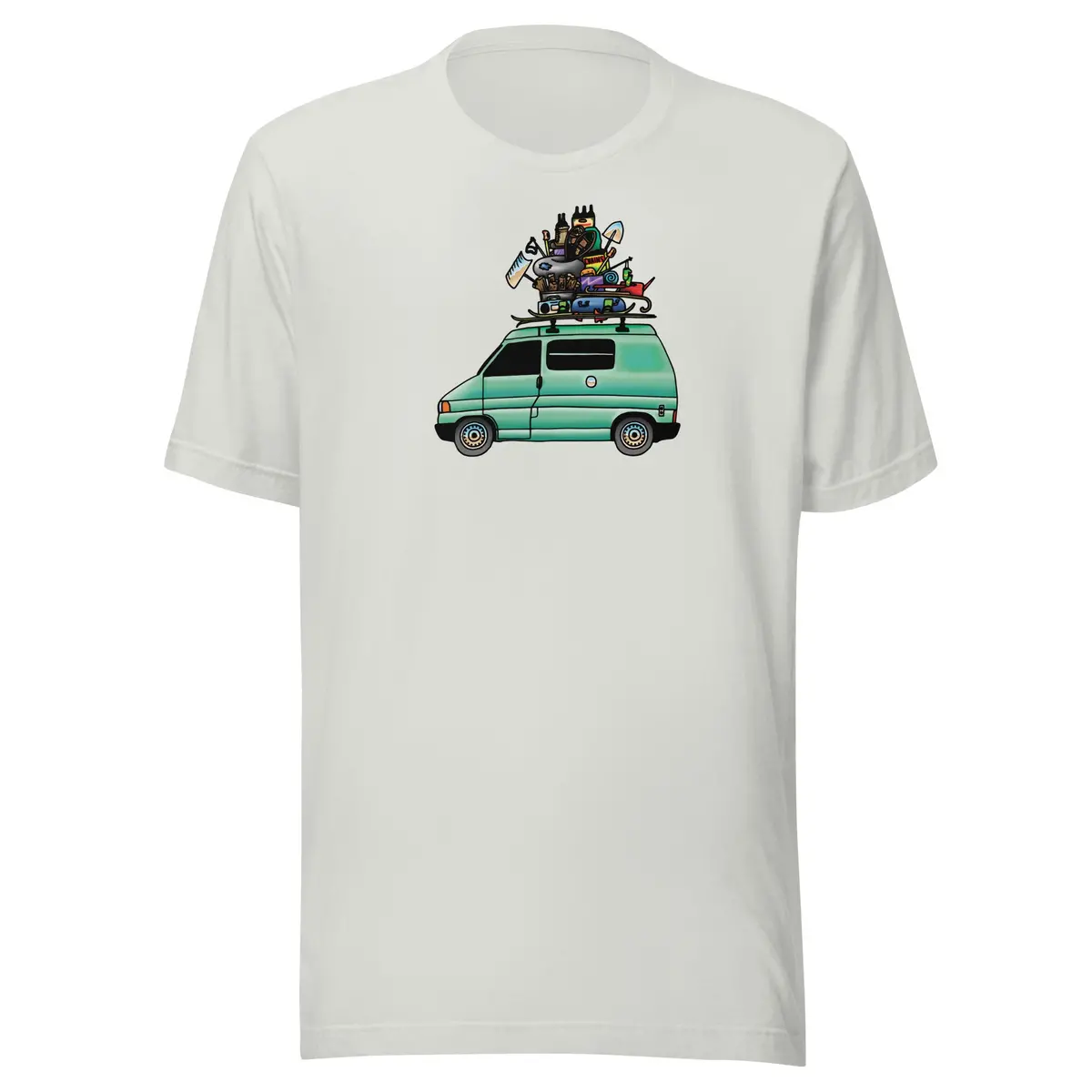 Rad Eurovan Vintage-Style T-Shirt - Image 8