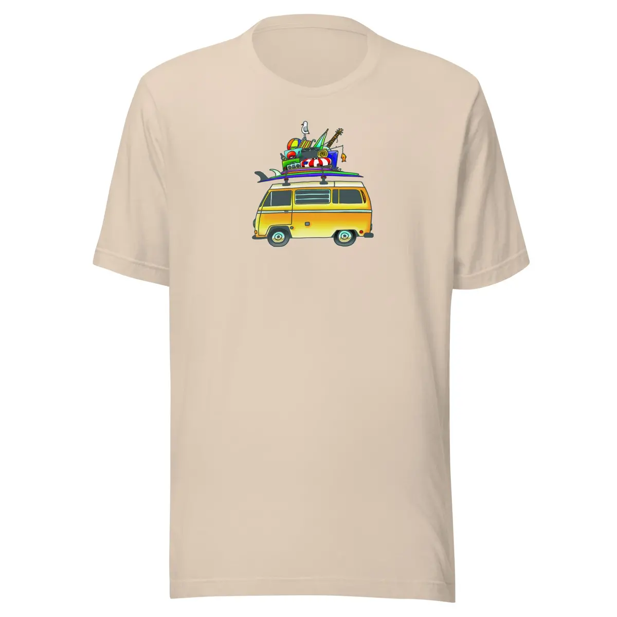 Vintage-Inspired Rad Bus Graphic Tee - Image 5