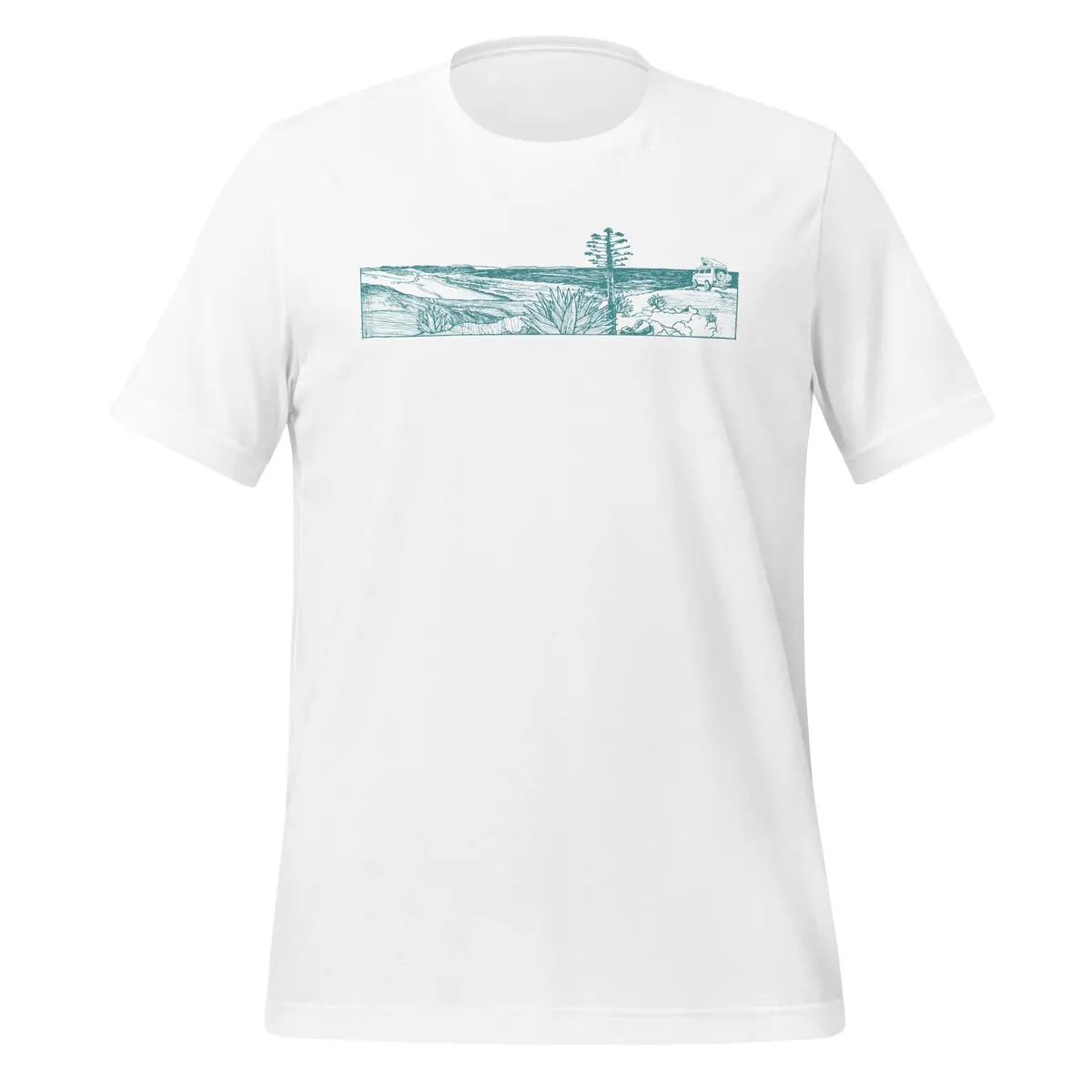 Hand-Drawn Baja Landscape T-Shirt