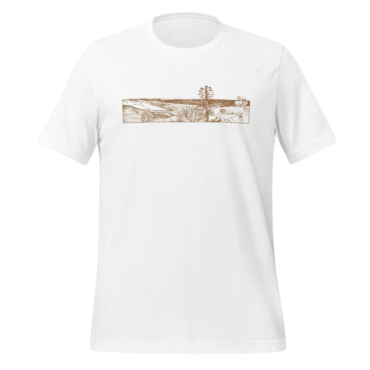 Hand-Crafted Woodcut Baja T-Shirt